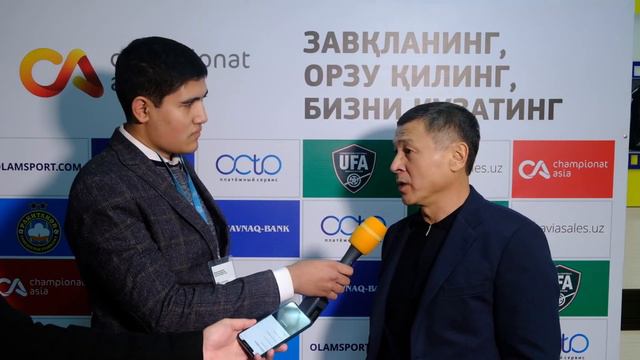 Mirjalol Qosimov: "3-4 kun futboldan dam olish kerak" смотреть онлайн