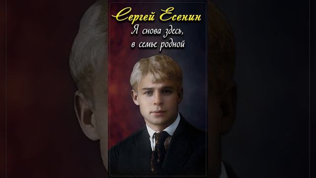 Я снова здесь, в семье родной - Сергей Есенин (читает Расул Давлетов) #shorts смотреть онлайн