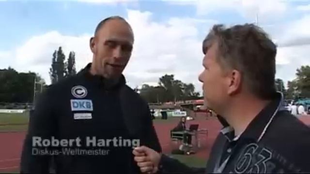 Robert Harting beim 22. German Meeting in Cottbus смотреть онлайн