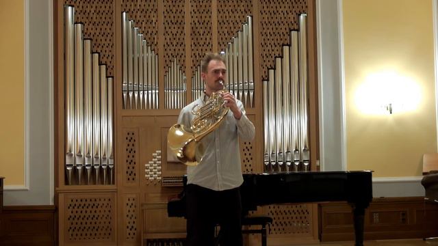 Peter Maxwell Davies - Sea Eagle for Solo Horn: 3rd Movement Presto Molto, Lukas Nickel