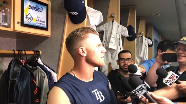 Jake Bauers MLB debut смотреть онлайн