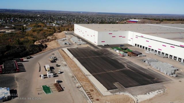 Wildberries - строительство под Самарой / Красноярский район / Самарская область / Russia