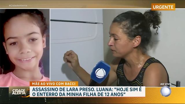 "Hoje a nossa liberdade chegou", desabafa mãe de Lara após prisão do assassino da criança смотреть онлайн