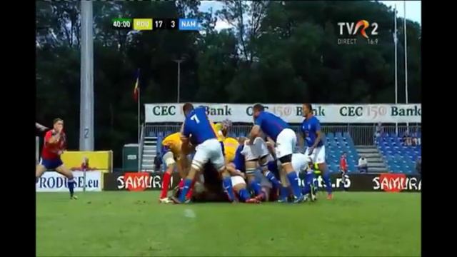 Romania Scrum Dominance In Nations Cup 2015
