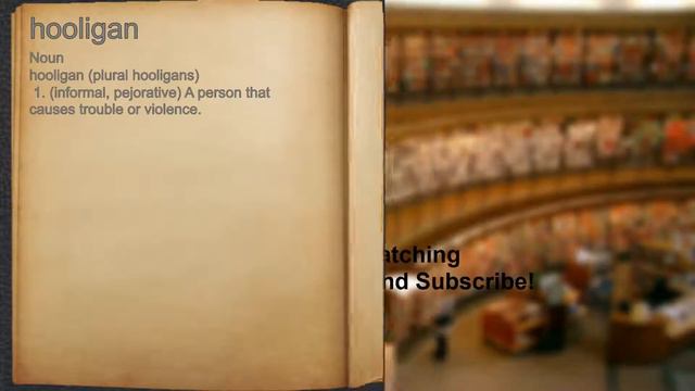 What does hooligan mean? смотреть онлайн