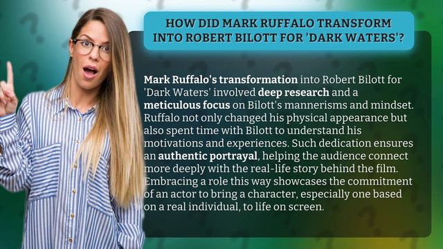 How Did Mark Ruffalo Transform into Robert Bilott for 'Dark Waters'? смотреть онлайн