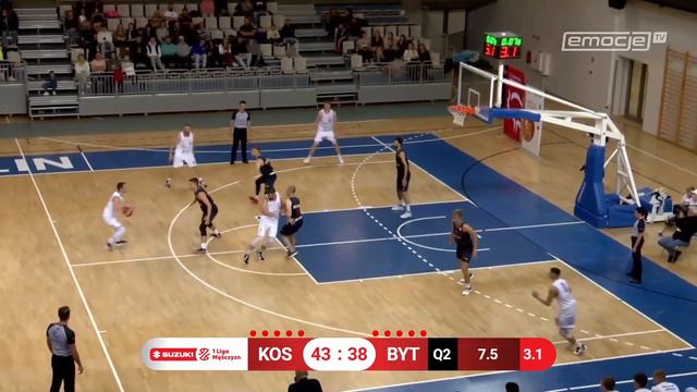 1 Liga polish league: 01.10.2022 Zak Koszalin 94-74 Polonia Bytom / Artur Labinowicz смотреть онлайн