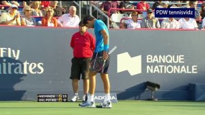Del Potro vs Nieminen Montréal 2011 Highlights