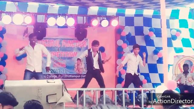 Tara Tarini college inaugural function 2018||Dance performance by Dillip Kumar ||Babushan song Nagi смотреть онлайн