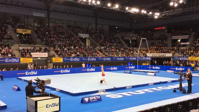 Yusuke TANAKA 🇯🇵 FLOOR FIG All-Around World Cup Series Stuttgart EnBW/DTB-Pokal 2018 смотреть онлайн