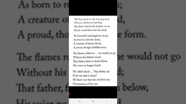 Casabianca poem(1) смотреть онлайн