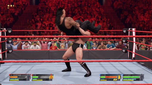 Tag Team Match  The Undertaker Kane Vs Walter Tyler Bate#wwe2k22
