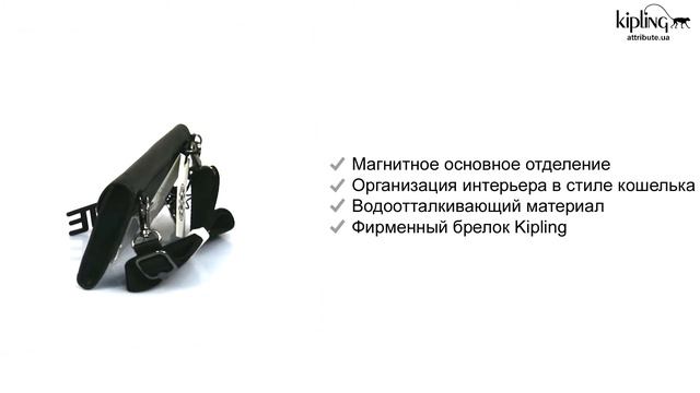Сумочка / Клатч Kipling LELIO Black Vl Bl (T07) KI3168_T07 смотреть онлайн