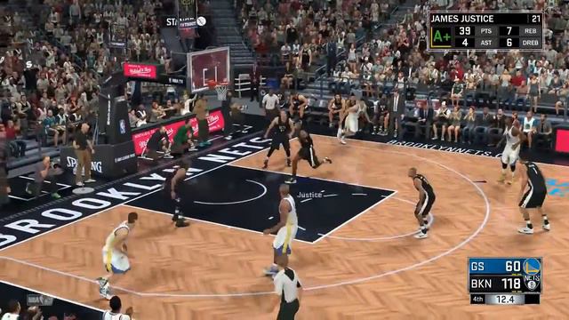 NBA 2K17 My Career (PS4 Pro) Trade Talk On Justice Young / Nets Beat Warriors смотреть онлайн