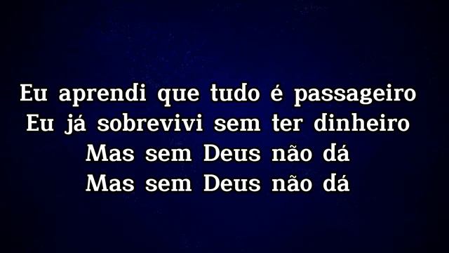 sem Deus não dá - Delete Hungria (Play back) смотреть онлайн