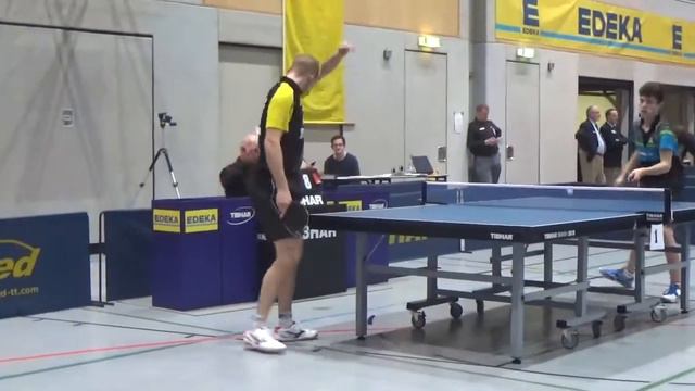 Christ Zweite Bundesliga vs Felix Wetzel Spielende Bayer M 20180120 Table Tennis Buxheim Zoom смотреть онлайн