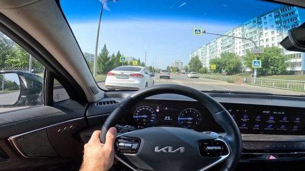 2021 KIA K8 POV TEST DRIVE