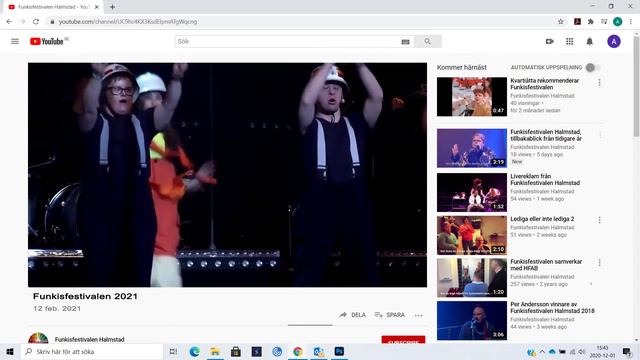 Funkisfestivalen Halmstad 2021, Kort Intro