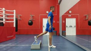 Румынская + болгарский выпад