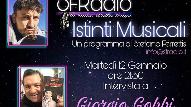 12 01 2021 INTERVISTA A GIORGIO GOBBI Ricciotto su SF RADIO conduce Stefano Ferrettis смотреть онлайн
