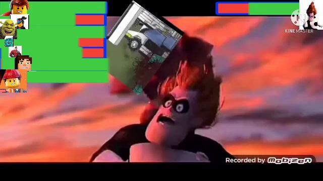 Emmet brickowski vs syndrome with healthbars смотреть онлайн