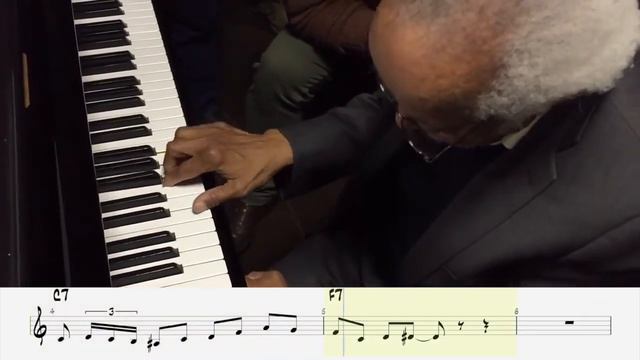 Barry Harris Transcription - Blues Chorus in C (Rome 2016) смотреть онлайн