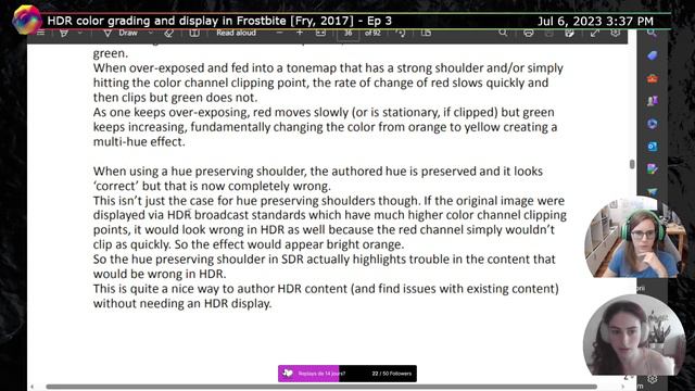 HDR color grading and display in Frostbite [Fry, 2017] - Partie 3 смотреть онлайн