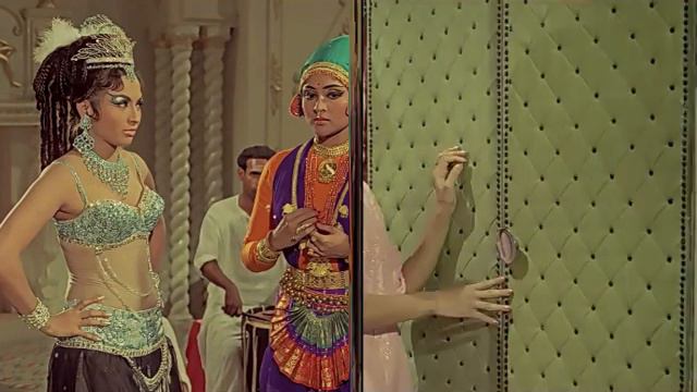 Виджаянтимала и Хелен из фильма "Принц" 1969г/ Vijayantimala in hindi movie Prince 1969 смотреть онлайн