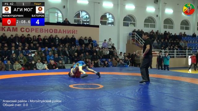 (Юноши). 42 кг. Минжурдоржин Аюр - Баторов Аюши смотреть онлайн