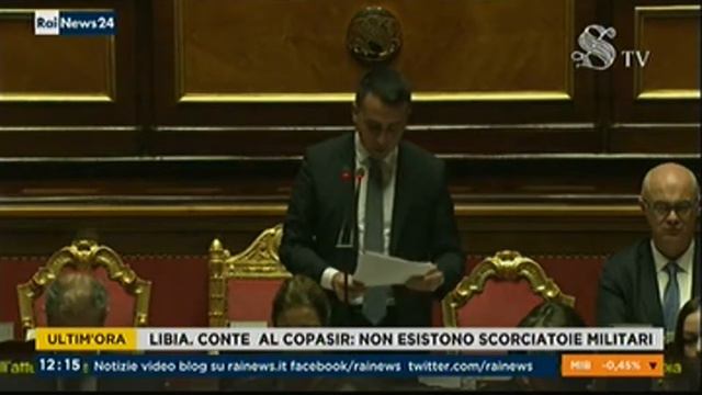 Le Dichiarazioni Del Ministro Guerini Sulla Libia - Senato - RaiNews24