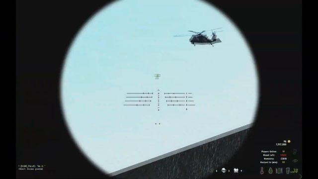 SHOOTING A BLACKHAWK WITH A MAAWS ROCKET LAUNCHER - Dayz Epoch Arma 2 смотреть онлайн