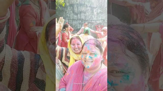 होली की रंगत 🌼🌼🌼#happy_holi смотреть онлайн