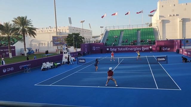 ATP QATAR OPEN 2023 - DOUBLES MATCH - M. NINOMIYA S. AOYAMA VS. K FLIPKENS L. SIEGEMUND PART 4 смотреть онлайн