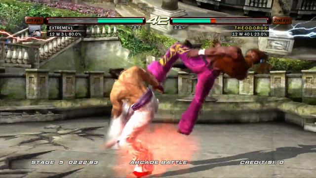 Tekken 6 [ Kazuya Mishima ] - Arcade Battle - смотреть онлайн