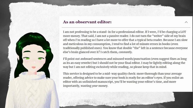 My "Self-Publishing Peer" Reading/Editing Service (The Best of Both Worlds) смотреть онлайн