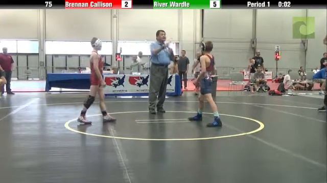 NOVICE 75 - Brennan Callison Vs. River Wardle