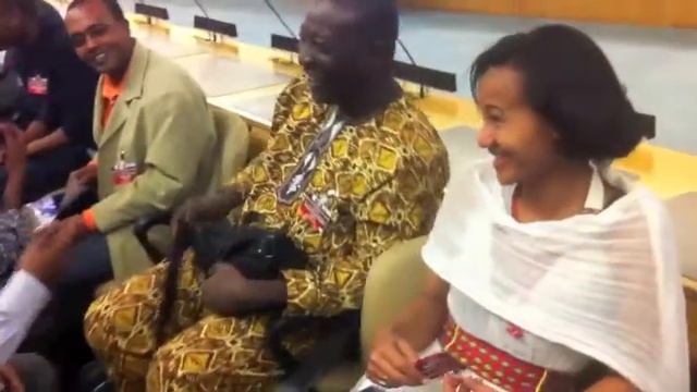 Hans Fenstermacher Filmed By Reinhard At AGIS '11 Networking Session