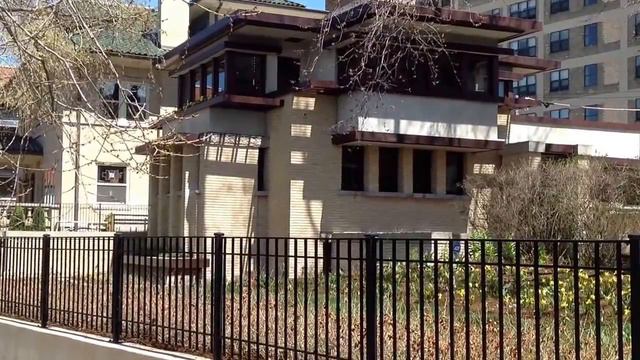 The Emil Bach House Was Designed By Architect Frank Lloyd Wright And Built In 1915.