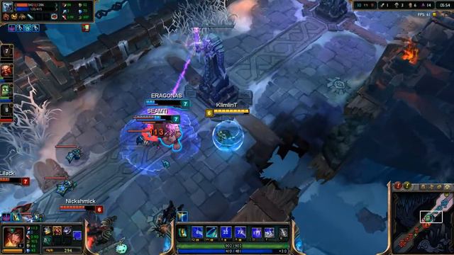 League of Legends катка за Сивир на арамчике (изи :D) смотреть онлайн