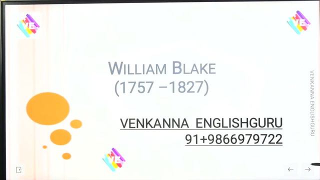 William Blake I Oliver Goldsmith I UGC-NET I NTA-ENGLISH I AP/TS-SET/JL/DL I VENKANNA ENGLISH GURU смотреть онлайн