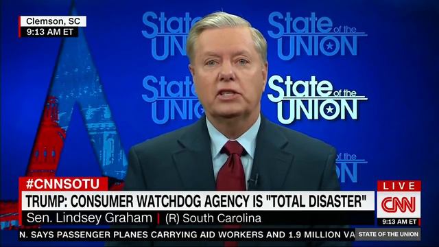 Lindsey Graham Criticizes CFPB Under Cordray for Strangling Small Business смотреть онлайн