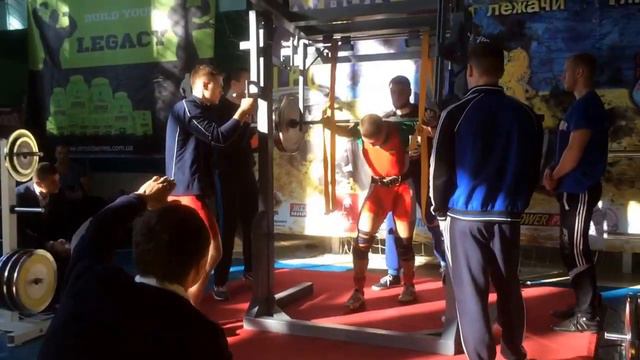 Кубок Украины 2015 UPC. 1-я попытка приседа 170кг смотреть онлайн