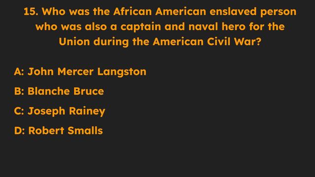 Can You Answer 25 Difficult Questions About The American Civil War?