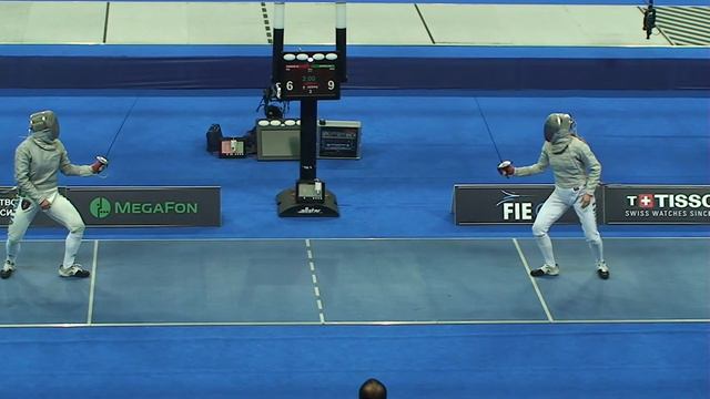 T64 GAVRILOVA Julia - CRISCIO Martina, 29 May Moscow Sabre 2016 смотреть онлайн