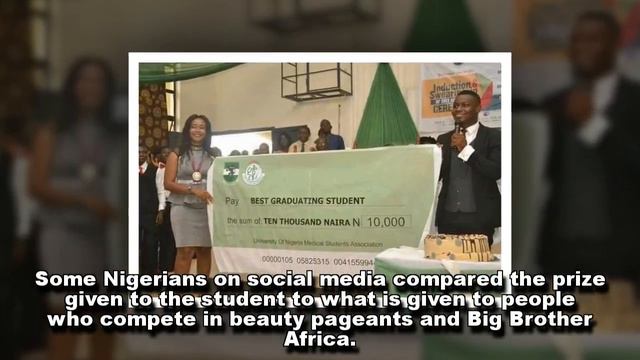 Best graduating student from college of medicine in UNN receives N10,000 (photo) смотреть онлайн