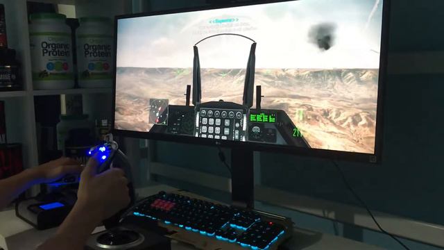 Hotas X52 Saitek , Ace Combat Assault Horizon  ( Inferno Mission ) Play With (F-16 Fighting Falcon