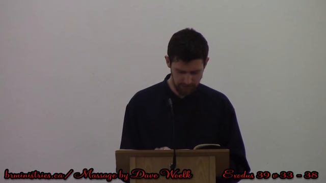 Massage On The Tabernacle  By Dave Woelk