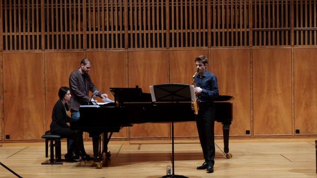 David Maslanka - Sonata for Alto Saxophone & Piano, Mvt. 2 Slow смотреть онлайн