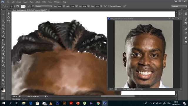 Comment j'ai peint Soni Mustivar_ par West [Peinture numérique rapide] смотреть онлайн