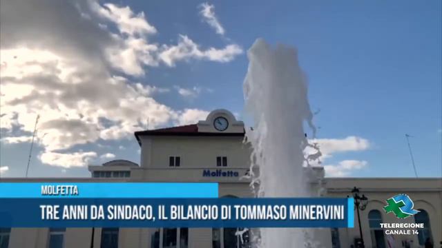 Molfetta Tre Anni Da Sindaco Il Bilancio Di Tommaso Minervini TG TELEREGIONE 04 07 2020 1